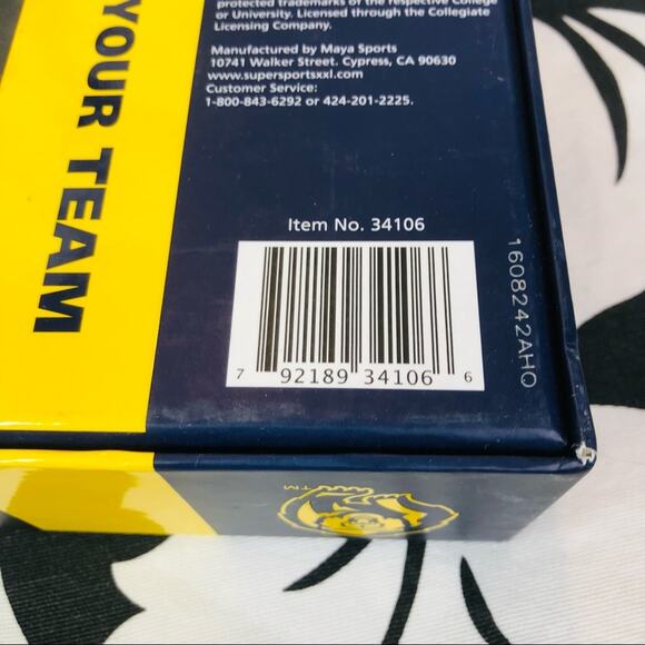 UC BERKELEY Super Size Football Dad Gift Sports XXL 2.5 Ft Inflate NEW Sealed - Picture 4 of 4